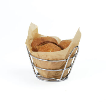 Cesta bucket Clipper Mill cromada, Ø 13,7 cm, 10,2 cm de alto