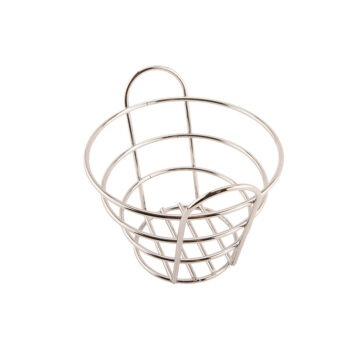 Cesta bucket Clipper Mill cromada, Ø 15,9 cm, 10,8 cm de alto