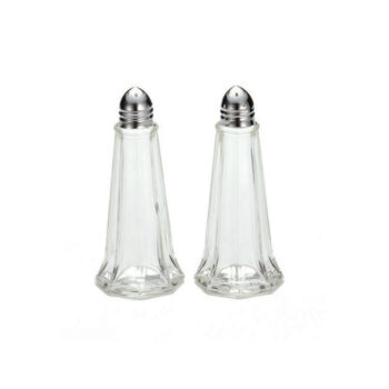 Dispensador TableCraft Torre Eiffel de vidrio con orificios finos, 30 ml