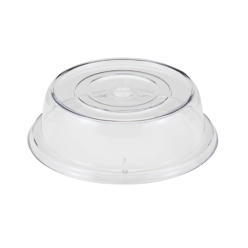 Cubreplatos redondo Cambro Camwear de policarbonato, Ø 24,8 cm transparente