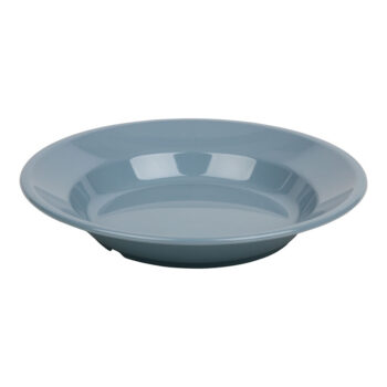Plato hondo Cambro Camwear de policarbonato, Ø 22,9 cm azul pizarra