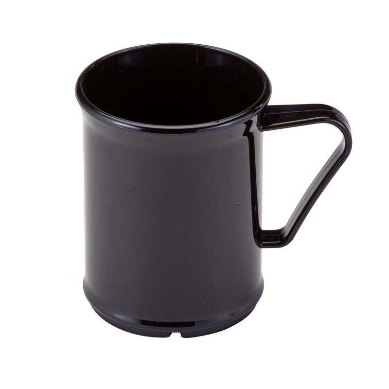 Taza Cambro Camwear de policarbonato, 288 ml negro