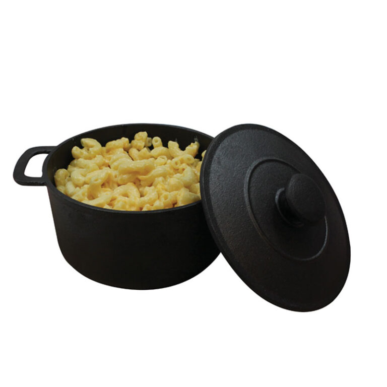 Cacerolita redonda con tapa de hierro fundido de 530 ml – TableCraft