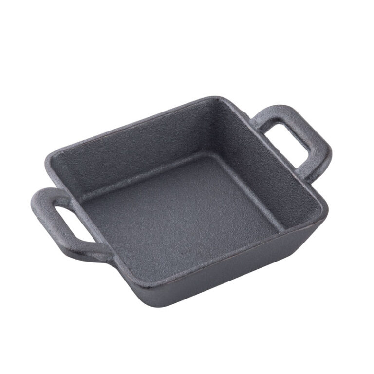 Cazuelita cuadrada de hierro fundido de 355 ml – TableCraft