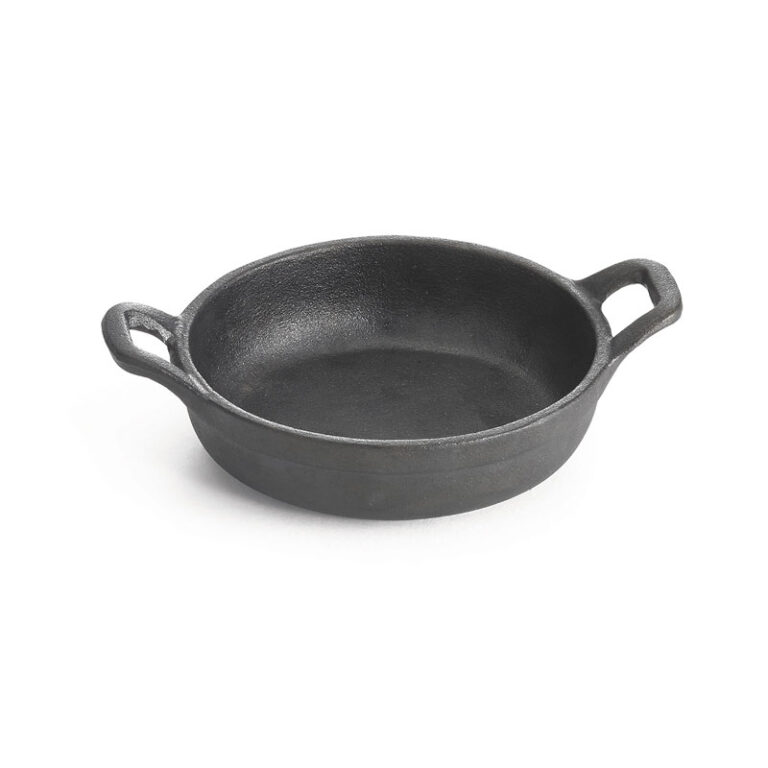 Cazuelita redonda de hierro fundido de Ø 16,5 cm con el asa – TableCraft