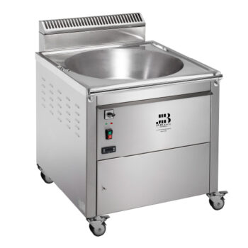 Freidora a gas para churros de 70 cm y 30 litros