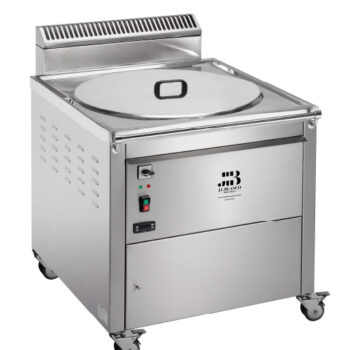 Freidora a gas para churros de 70 cm y 35 litros con termostato digital
