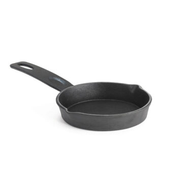 Mini sartén de hierro fundido con mango de 12 cm