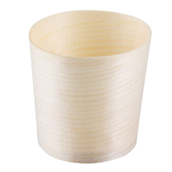 Vasito de madera de pino de 120 ml