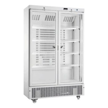 Armario expositor refrigerado dos puertas cristal