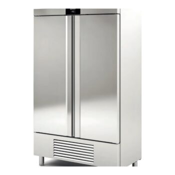 Armario refrigerado de acero inoxidable con puertas ciegas, de 409 a 1.852 litros