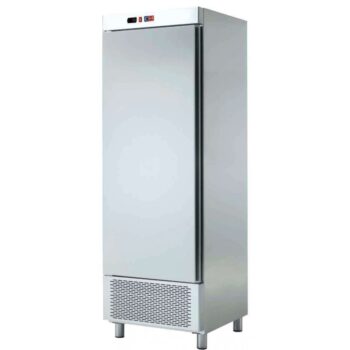 Armario refrigerado snack de 600 litros con una puerta en acero inoxidable