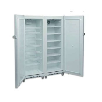 Conjunto de armario refrigerado de 333 litros y armario congelador de 255 litros