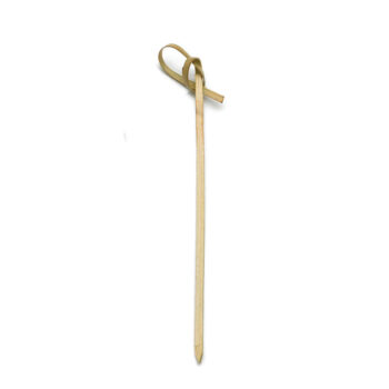 Palillo marcador con nudo TableCraft de bambú, 11,5 cm, paquete de 100