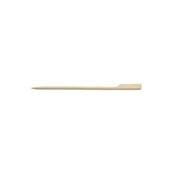 Palillo marcador tipo paleta TableCraft de bambú, 11,5 cm, paquete de 100