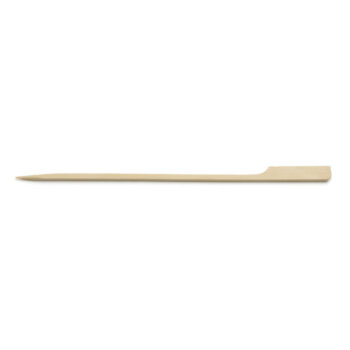 Palillo marcador tipo paleta TableCraft de bambú, 18 cm, paquete de 100