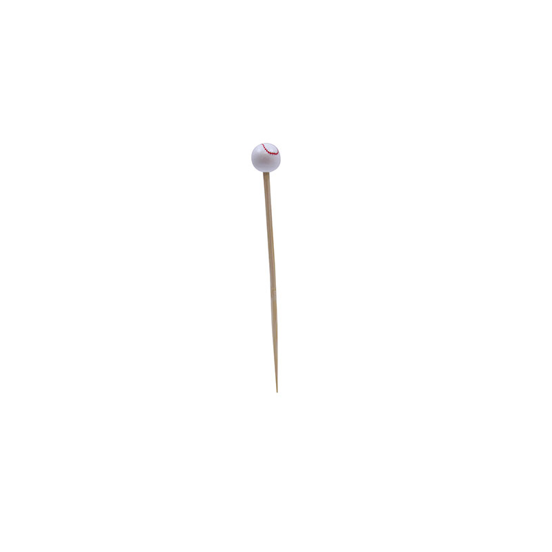 Palillo deportivo de béisbol TableCraft de bambú, 11,5 cm, paquete de 100