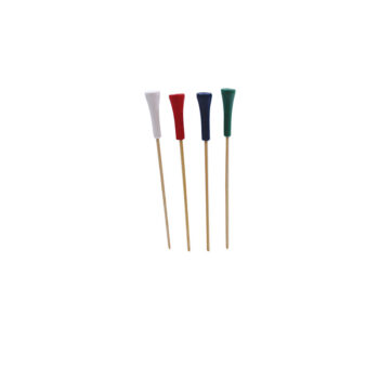 Palillo deportivo tee de golf TableCraft de bambú, 11,5 cm, paquete de 100
