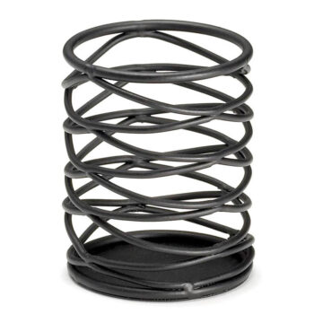 Envase para sobres TableCraft de metal negro, Ø 5 cm
