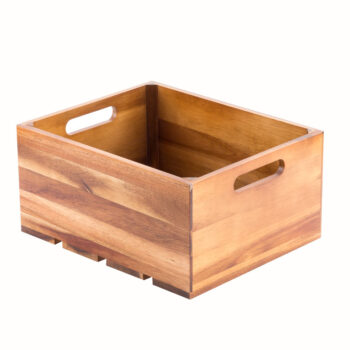 Caja madera GN 1/2, 32,5 x 25,5 x 16 cm