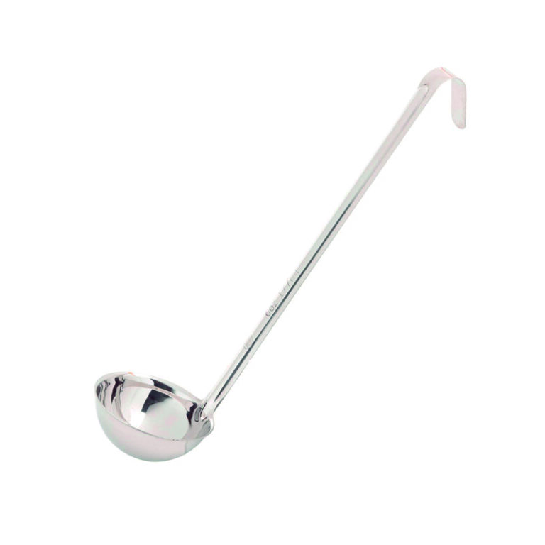 Concha em aço inoxidável, 37 cm, 177 ml — Caixa de 12 unidades