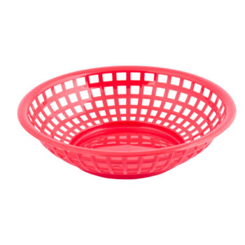 Cesta de servicio de polietileno, 20 cm Ø x 6 cm
