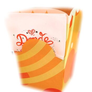 Churro box de cartón, caja de 500