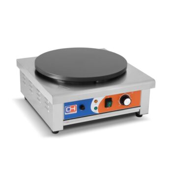 Crepera eléctrica de hierro fundido esmaltado de 40 cm