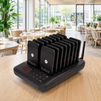Pack de 16 buscadores de clientes con base de carga