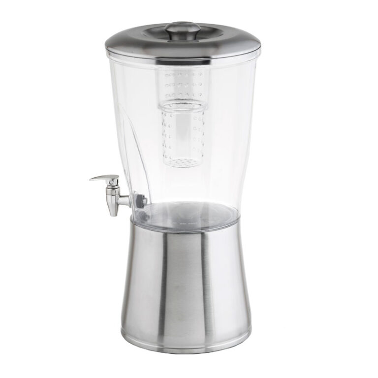 Dispensador de bebidas de Tritan y acero inoxidable de 13,2 L con infusor