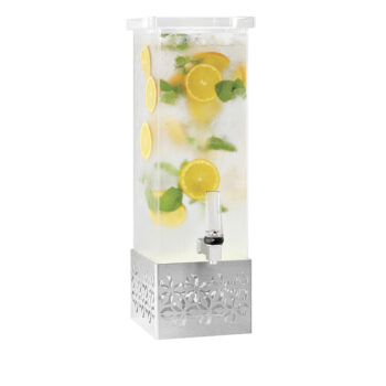Dispensador de bebidas Iris con base de acero inoxidable de 7,5 L LD161
