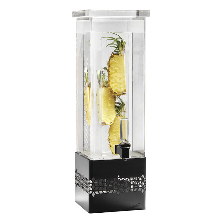 Dispensador de bebidas Mosaic con base negra mate de 7,5 L