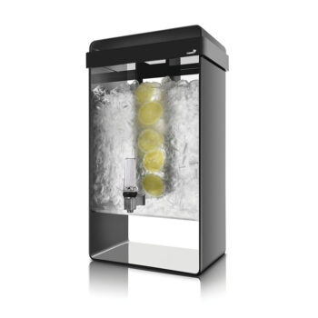 Dispensador de bebidas negro con infusor de 20 L LD156