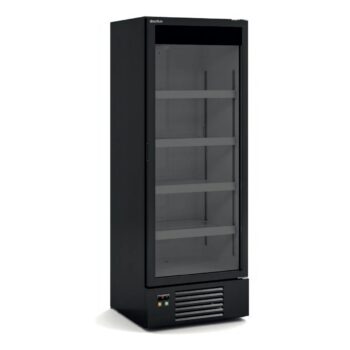 Expositor refrigerado vertical de 707 mm con puerta de cristal