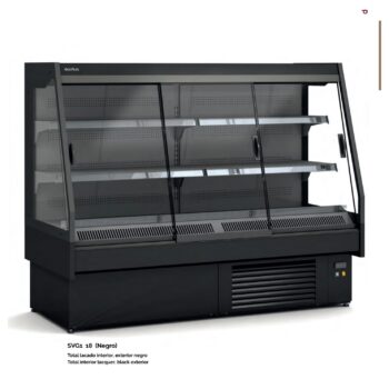 Mueble semivertical refrigerado Docriluc Maple SVG1 con puertas correderas de cristal