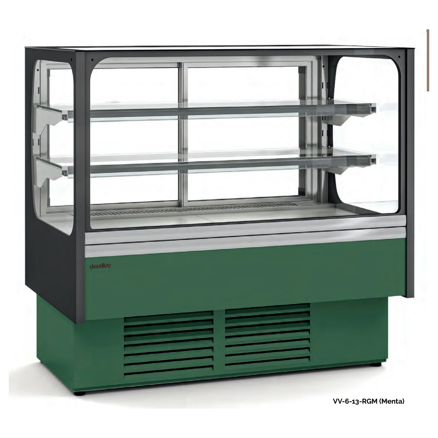 Vitrina semimural refrigerada panorámica Docriluc Spectre VV-RGM