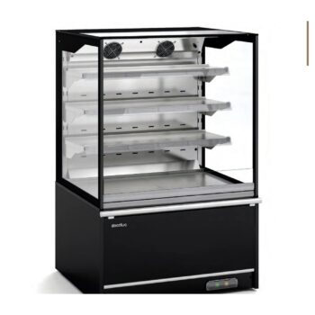 Vitrina semimural caliente con respaldo mural Docriluc Spectre VVAM-HE