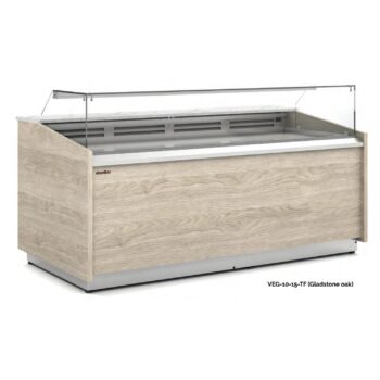 Vitrina expositora refrigerada baja fondo 100 cm