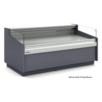Vitrina refrigerada de autoservicio abierta, fondo 110 cm