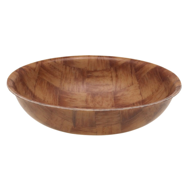 Ensaladera de fibra de vidrio, 15,6 cm de Ø, 425 ml — Caja de 12 unidades