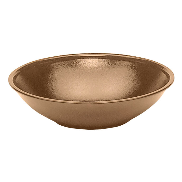 Ensaladera de plástico ABS, 14,5 cm de Ø, 325 ml — Caja de 72 unidades
