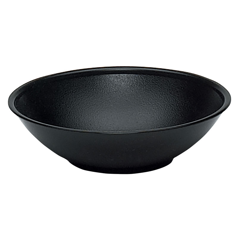 Ensaladera de plástico ABS, 20,3 cm de Ø, 925 ml negro