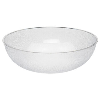 Ensaladera empedrada de policarbonato, 58,4 cm de Ø 37,8 L