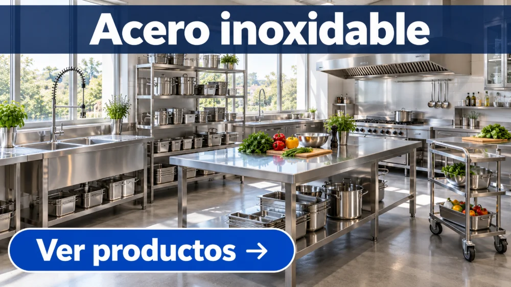 Mobiliario de acero inoxidable