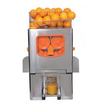 Exprimidor automático de naranjas de 20 a 25 frutas por minuto
