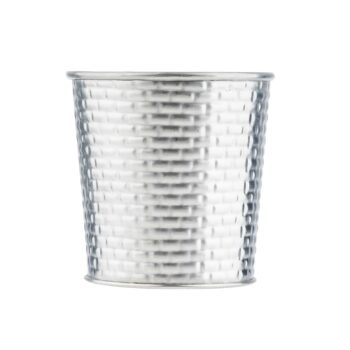 Vaso redondo para frituras TableCraft Brickhouse de acero inoxidable, 385 ml