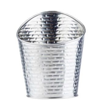Vaso inclinado para frituras TableCraft Brickhouse de acero inoxidable, 295 ml