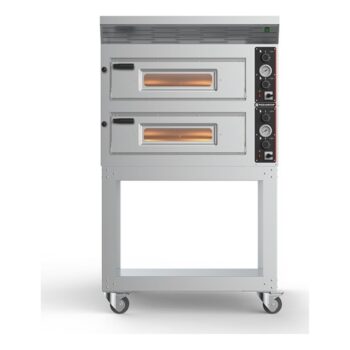 Horno de pizza eléctrico de dos cámaras Pizza Group Entry Max