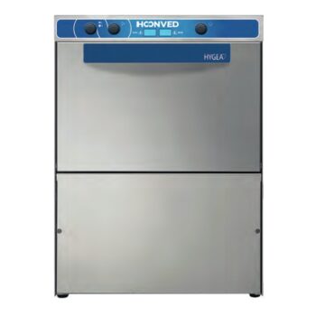 Lavavasos de cesta 35x35 con dosificadores peristálticos y brazo Opti Wash