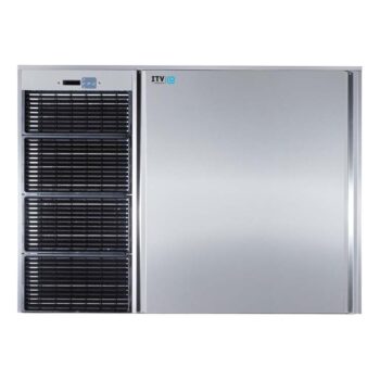 Máquina de hielo modular de cubito troncocónico cristalino de 40 g, de 153 a 409 kg al día